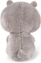 Nici Knuffelnijlpaard Glubschis Junior 25 Cm Pluche Grijs