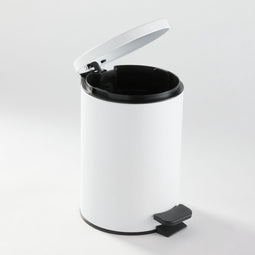 Afvalbak 3L met pedaal metaal UTILITY