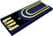 Xlyne clip/me TRUE DOCUMENT USB-stick Bulk 8 GB Blauw CA08OB002 USB 2.0