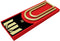 Xlyne clip/me TRUE DOCUMENT USB-stick Bulk 8 GB Rood CA08CR002 USB 2.0