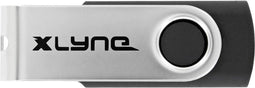 Xlyne USB-stick Retail 32 GB Zwart/zilver 7603200 USB-C
