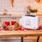 Terraillon 15352 - Broodrooster - 2 sleuven 870 W - Wit