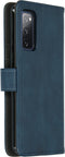 iMoshion Hoesje Geschikt voor Samsung Galaxy S20 FE Hoesje Met Pasjeshouder - iMoshion Luxe Bookcase - Donkerblauw