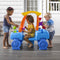 Step2 Car Wash Splash Center Waterspeelgoed in Auto thema - Watertafel van kunststof voor kinderen met 13 accessoires - Activiteitentafel met water voor de tuin