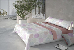 Set beddengoed Pierre Cardin CORALINA DORIS Roze Bed van 180