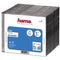 Hama CD box slim 25-pack transparant/zwart