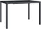 vidaXL - Tuintafel - 110x80x72 - cm - staal - antracietkleurig