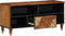 vidaXL - TV-kast - 100x33x46 - cm - Massief - Hout - Mango