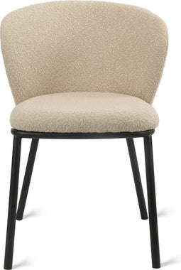 Eetkamerstoel Loa Bouclé Taupe