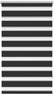 vidaXL - Duo - Rolgordijn - 90x150cm - Zwart