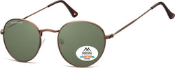 Montana MP92G-XL - Zonnebril - ronde vorm - bruin