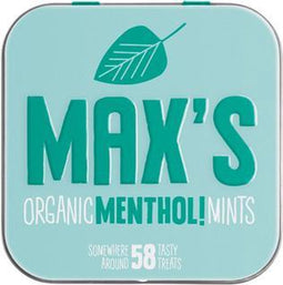 Max s Organic Mints | Menthol | 8 x 35 gram