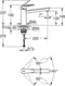 GROHE Start Curve - Keukenmengkraan - Draaibare uitloop - Chroom