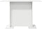 vidaXL - Eettafel - Wit - 110x60x75 - cm - Bewerkt - Hout