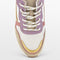 PS Poelman Carocel - Dames Sneakers - Beige en Glitter Lila Rose - Maat 39