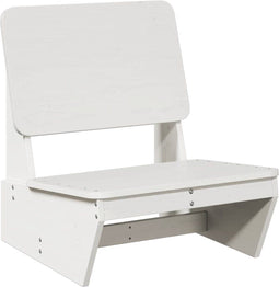 vidaXL - Tuinstoel - 60x64x70,5 - cm - massief - grenenhout - wit