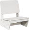 vidaXL - Tuinstoel - 60x64x70,5 - cm - massief - grenenhout - wit