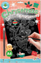 XMAS Scratch Art A4