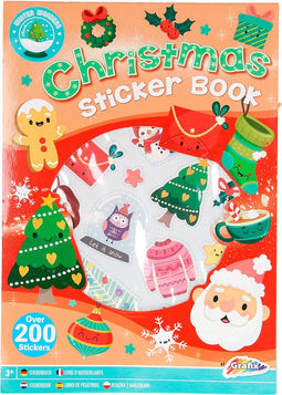 XMAS Stickerboek A4, 8 Vellen