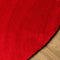 vidaXL - Vloerkleed - HUARTE - laagpolig - zacht - wasbaar - Ø - 120 - cm - rood