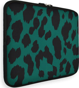 iMoshion Universele Design Sleeve 13 inch - Green Leopard