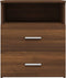 vidaXL - Nachtkastje - 50x32x60 - cm - bruin - eikenkleur