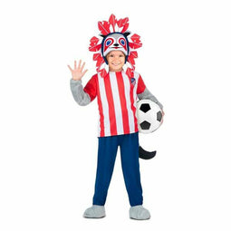 Kostuums voor Kinderen Atlético Madrid 5 Onderdelen Amerikaans-Indiaans - 7-9 Jaar