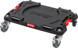 Qbrick System PRO Transport Platform - 506 x 325 x 140 mm - 4 Zwenkwielen - Zwart Kunststof