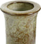 Mica Decorations Oliver Fles Vaas - H35 x Ø22 cm - Terracotta - Groen