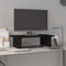 vidaXL - Monitorstandaard - 50x27x15 - cm - massief - grenenhout - grijs