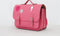 Own Stuff Lederen Boekentas Hartjes Lagere school - Antiek Roze