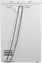 COMFEE RCC146WH2EU(E) - Vrijstaande vrieskast - Inverter-compressor 143L - Wit