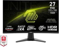 MSI MAG 276CXF - Gaming-Monitor - 27" Full HD 280Hz - Zwart