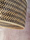 GOOD&MOJO Vloerlamp Java - Bamboe Zwart/Naturel - 175x50x207cm - Modern - Staande lampen voor Woonkamer - Slaapkamer