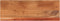 vidaXL - Tafelblad - rechthoekig - 70x30x2,5 - cm - massief - acaciahout