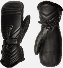 Rossignol Select Leather IMP'R - Skiwanten - Waterdicht ademend - Zwart - Maat 8
