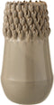 J-Line vaas Ibiza - keramiek - grijs - large - 32.00 cm hoog