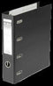 Ordner Elba Rado Plast 75mm bank 2 mechanieken zwart PVC