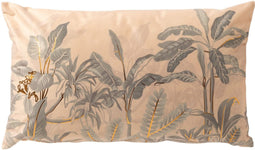 Dutch Decor AARON - Sierkussen 30x50 cm - Moss Gray - roze - Inclusief binnenkussen