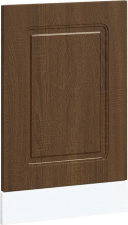 vidaXL - Vaatwaspaneel - Kalmar - 45x1,5x67 - cm - bewerkt - hout - bruin - eikenkleur