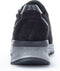 Gabor 96.587 - Lage sneakers - Suède met dubbele rits - Zwart