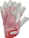 Talen Tools - Werkhandschoenen - Geitenleer - Roze - Maat L