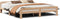 vidaXL - Bedframe - zonder - matras - massief - grenenhout - 180x200 - cm