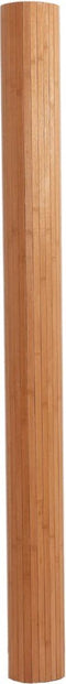 vidaXL - Vloerkleed - rechthoekig - 80x500 - cm - bamboe - naturel