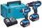 Makita DLX2131TJ - Combiset DHP482 & DTD152 - 2x 5.0Ah accu - in Mbox (1 set)