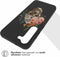 iMoshion Hoesje Geschikt voor Samsung Galaxy S23 Hoesje Siliconen - iMoshion Design hoesje - Meerkleurig / Flower Skull