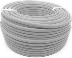 Techly ITP-C6F-FL-100 netwerkkabel 100 m Cat6 F/UTP (FTP) Grijs