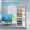 Midea MERB345MGC02 - Koelvriescombinatie - 338L - No Frost - RVS