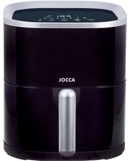 Olievrije friteuse - JOCCA - 2219p - 4 L - 1400 W - Digitaal - 26 x 35 x 29 cm - Zwart