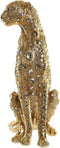 Decoratieve figuren DKD Home Decor Luipaard Hars Modern (23,5 x 15 x 37 cm)